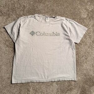PALE GREY COLUMBIA FEINT GRAPHIC TEE